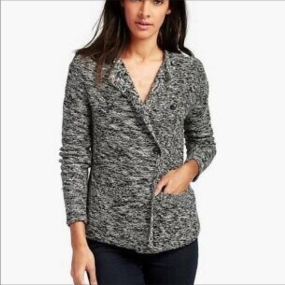 Lucky Brand Marled Grey Cardigan